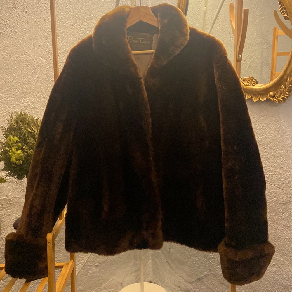Vintage faux fur jacket
